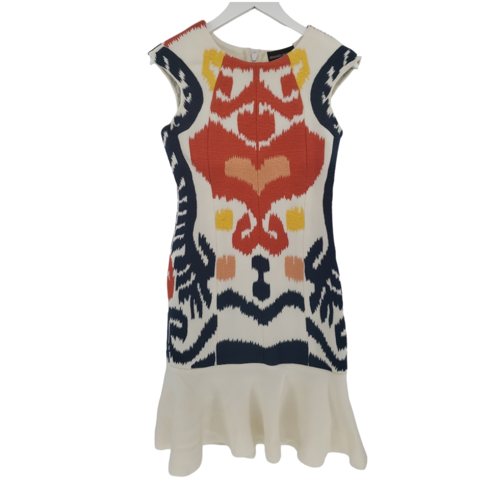Hemant & Nandita Dress Size Small Ruffled Hem Fully Lined Revolve
